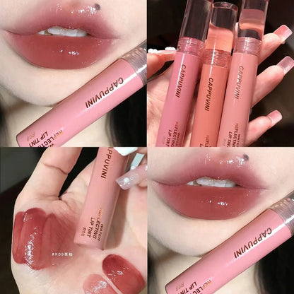 Waterproof Lip Gloss Jelly Shine, Long-Lasting Hydration (2.8g)
