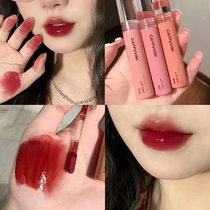 Waterproof Lip Gloss Jelly Shine, Long-Lasting Hydration (2.8g)