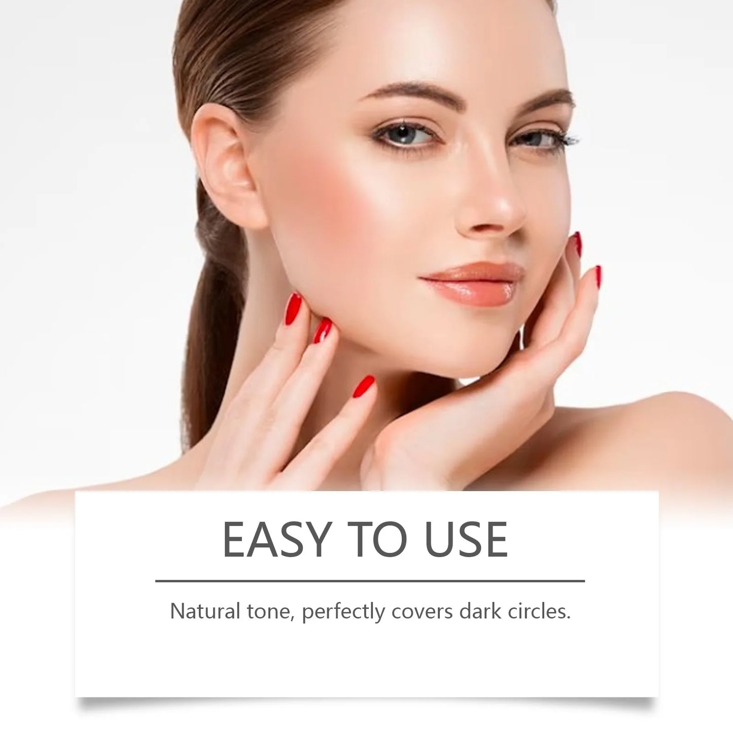 EELHOE Color Correcting Concealer Quad, 4 Shades, 5g