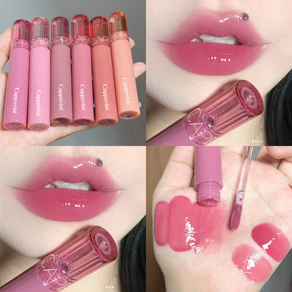 Waterproof Lip Gloss Jelly Shine, Long-Lasting Hydration (2.8g)