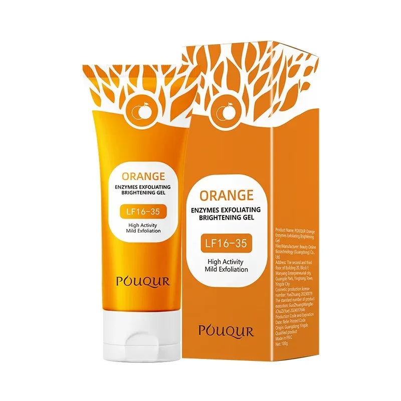 Gentle Facial Exfoliating Gel with Orange Extract