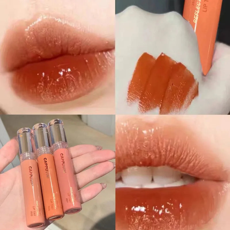 Waterproof Lip Gloss Jelly Shine, Long-Lasting Hydration (2.8g)