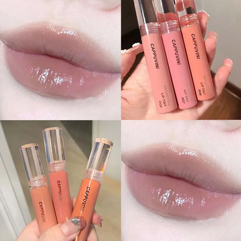 Waterproof Lip Gloss Jelly Shine, Long-Lasting Hydration (2.8g)